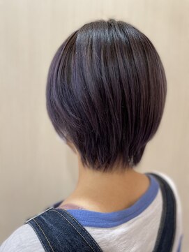 カール 鶴川店(K:R) ダブルカラー パープルミックス