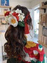 ヴィヴァン(Vivant)&nbsp;【Vivant】2021卒業式　着物・袴ヘア《円城寺》