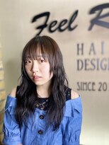 ヘアデザイン フィール リファイン(HAIR DESIGN Feel Refine) シースルーバングナチュラルカール