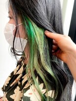 アイリー 名古屋(A/LEE)&nbsp;iインナーカラー×ミントグリーン