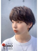 ソーホーニューヨーク 函館店(SOHOnewyork)&nbsp;ショートレイヤー/カットが上手い/髪質改善/函館/五稜郭