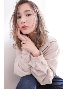 ヘアーサロン ロージー(Hair Salon Rosy) 大人ミディアム抜け感パーマ