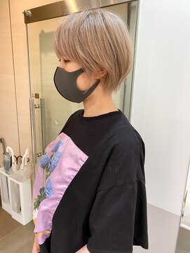 トゥルーズ(TLUUS) TLUUSショコラベージュ魅力倍増カールベビーバングショート