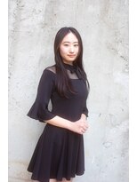 バルベストーキョーサウス(BARBES TOKYO SOUTH)&nbsp;20代・30代/くびれヘア/暗髪/ニュアンスカラー/大人可愛い