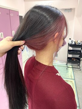 ゲーム バイ アランスミシー 横浜(GAME by Alan Smithee) インナーカラー/ダブルカラー/ケアブリーチ/髪質改善/横浜