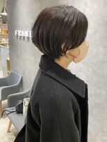 フレームプラス 御堂筋難波店(FRAME +)&nbsp;まるっとショートボブ