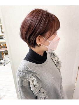 プラグ バイ ネオリーブ(plug by neolive) ショート　チョコレート×髪質改善 [髪質改善/縮毛矯正]Ｎ