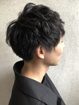 バブ バイネオリーブ(Bab by neolive) □ツーブロックマッシュコンマヘアアップバング