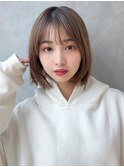 《Agu hair》あざと軽レイヤーボブ