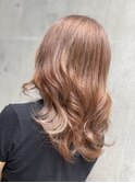 【南船場美容室ディア】ケアブリーチカラー#アーモンドベージュ