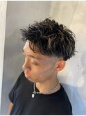 メッシュツイストスパイラルパーマ