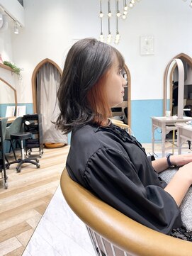 ロンド レグリーズ 立川(Lond leglise) インナーカラー/イヤリングカラー/ケアブリーチ/ブリーチ/立川