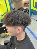 マッシュベースのツイストスパイラルパーマ！