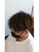 ヘアーサロン くらなみ&nbsp;２ブロックツイストパーマ