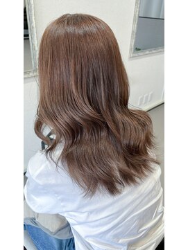 チルバイヘアーガーデンミルクティ(Chillbyhairgardenmilktea) スモーキーベージュ