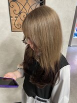 ルノン シェリー(LUNON cheliy)&nbsp;デザインカラー/レイヤーカット/ブリーチカラー