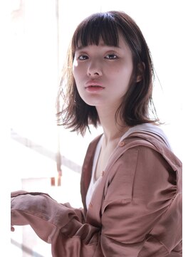 エイチ(H eitf) Hエイチ原宿＊『フリンジバング』グレージュ【tatsuya】