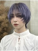 【GEEKS渋谷】ラベンダー/ハイトーン/ウルフ/レイヤーボブ