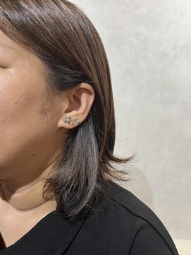 アヴァンセ(Avancer) 辻堂/カット/ケアブリーチ/イヤリングカラー/ボブ