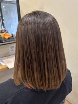 アルター(aL ter) 【縮毛矯正×トリートメント】黒髪/ボブルフ/ネビージュ/鎌取