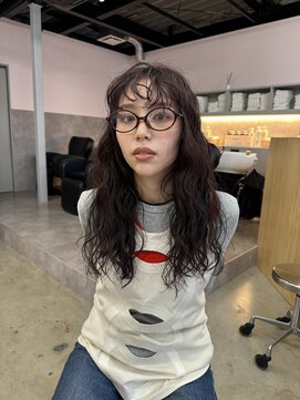 アマーク(a mark) 【松本華】dark purple