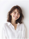 レイヤーカット/イメチェン/外ハネボブ/美髪/ワイドバング/髪型