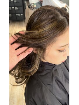 スリースター(THREE STAR) 【THREE STAR 】明るめベースのハイライト