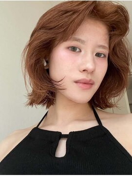 ナヌーク ダイカンヤマ(nanuk daikanyama) オレンジカラー・ダブルカラー・オレンジベージュ