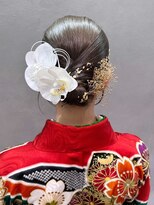 アイティーバイアルバム 八王子店(IT by ALBUM)&nbsp;おくれ毛韓国前髪カットヘアロング_ba550112