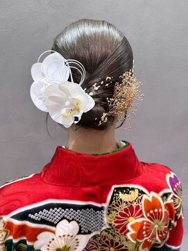 アイティーバイアルバム 八王子店(IT by ALBUM) おくれ毛韓国前髪カットヘアロング_ba550112