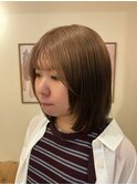 ルーツカラー/デザインカラー/ミルクティーベージュ/名古屋名駅