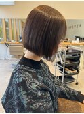 前下がり切りっぱなしボブ