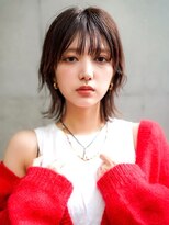 ギークス(GEEKS)&nbsp;【GEEKS渋谷】秋冬カラー/モーヴピンク/伸ばしかけ/ウルフカット