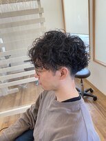 コモレビ(komorebi)&nbsp;【山本智文】大人男髪スパイラルパーママッシュ