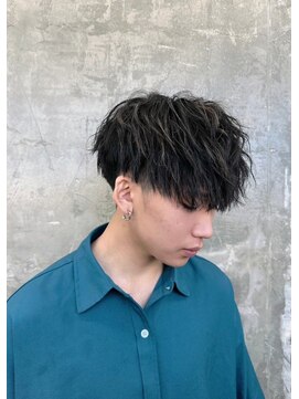 メンズサロン キング 心斎橋店(Men’s salon K!ng) 波巻きツイストスパイラルパーマ