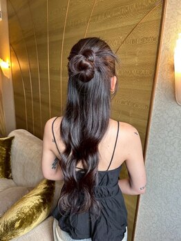 ラノバイヘアー(Lano by HAIR)の写真/シーンに合わせた“あなただけのヘアアレンジ＆ヘアメイクをご提案♪特別な日はプロにお任せください！