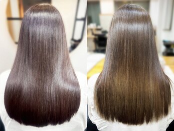 ケー 北千住(K.)の写真/【メテオ髪質改善カラー+カット¥15000】お客様から「このサロンのカラー剤はしみない♪」と大好評!