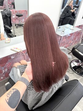 ペレ 栄店(PELE) クラゲヘアー/小顔に見せるヘア/ココアベージュ/栄