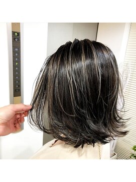 オフ(OFF) ボブレイヤー【コントラストハイライトカラー】