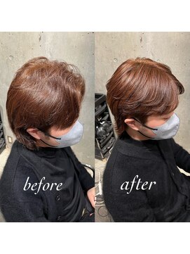 メンズサロン エノア 銀座店(ENORE) メンズ縮毛矯正/曲がる縮毛矯正/メンズ髪質改善/メンズカット