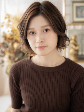 カバーヘア ブリス 志木南口駅前店(COVER HAIR bliss) エアウェーブパーマ小顔ハッシュボブレイヤーc8志木20代30代40代