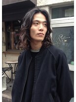 束&nbsp;メンズミディアムパーマ