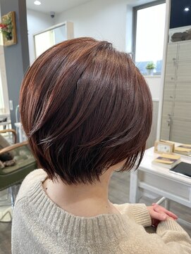 ルッカランス 経堂店(Lucca Lance) 丸みショートボブで美シルエット