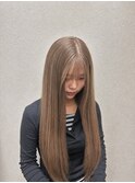 ストレート髪質改善サラツヤ髪まとまり髪質一変くびれヘア