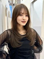 クラン バイ ヘッドライト たまプラーザ店(clan by HEADLIGHT) ロングざくざくレイヤーワンカール