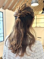 チルアウト 塚口本町店(chill out)&nbsp;ヘアアレンジ/ハーフアップアレンジ/20代/30代/40代/50代/60代