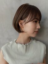 ケアリー 大泉学園(Carelly)&nbsp;デザインカラー/レイヤーカット/ウェットヘア/オリーブベージュ