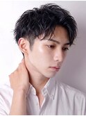 アップバングショート