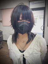 ヘアショップ ホップエム(HAIR SHOP HOP M)&nbsp;ウルフカット/レイヤー/顔まわり