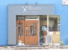 ルームスヘアー カラーベース(Rooms Hair Color Base)の雰囲気（木の温もり溢れたカフェ風のアットホームサロン。）